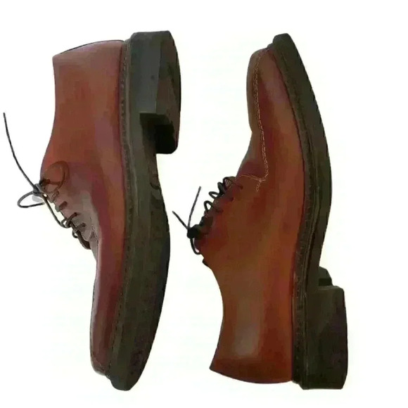 Bostonian Strada Men's Oxford Cap-Toe Dress Shoe Brown Size 8M - Picture 6 of 8